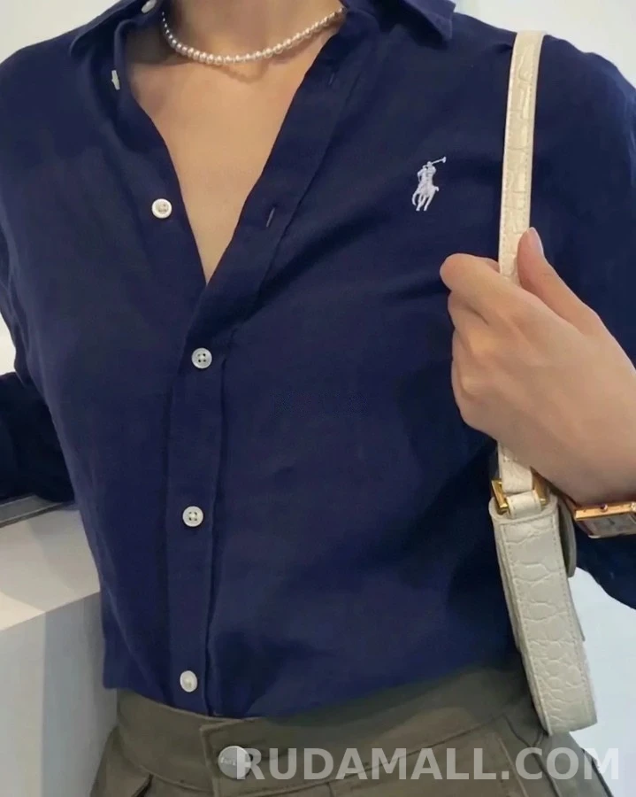 폴로 랄프 로렌 폴로 랄프 로렌 포니 자수 셔츠 상세 이미지