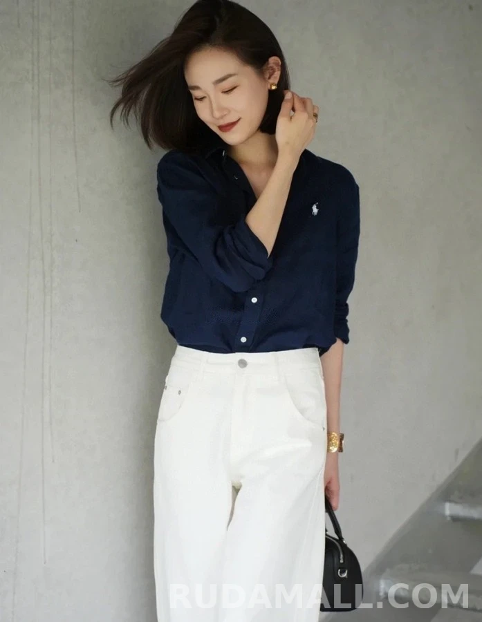 폴로 랄프 로렌 폴로 랄프 로렌 포니 자수 셔츠 상세 이미지