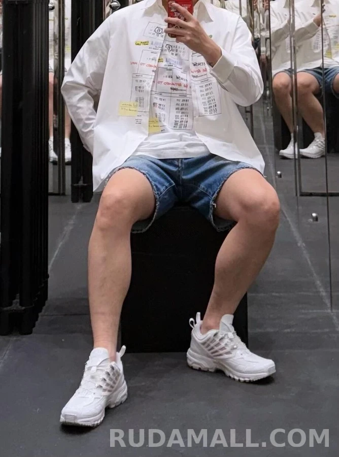 메종 마르지엘라 메종마르지엘라 그래픽 프린트 긴팔 셔츠 상세 이미지