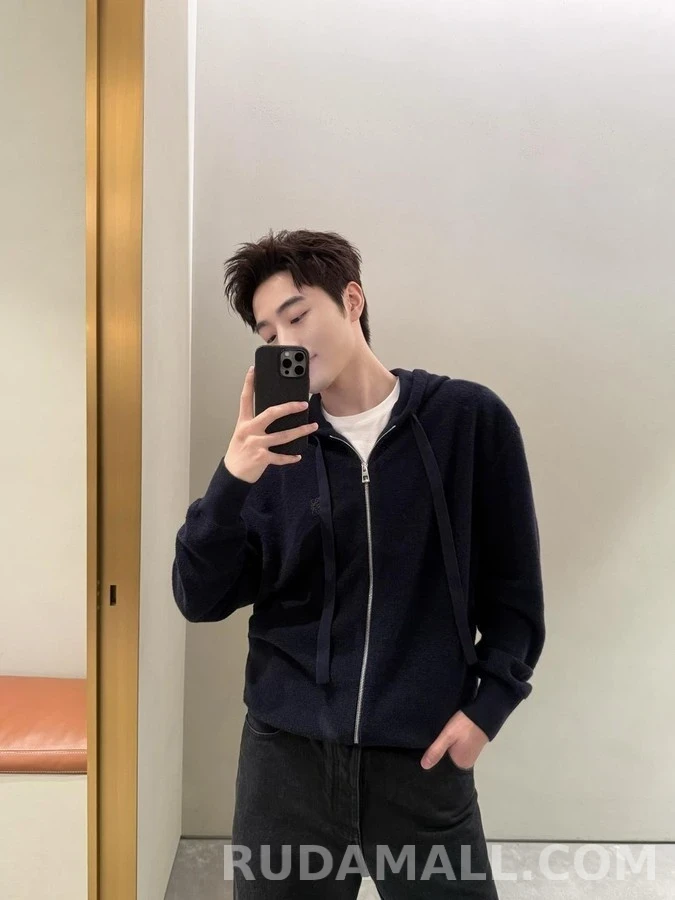 로에베 로에베 아나그램 자수 후드 집업 상세 이미지