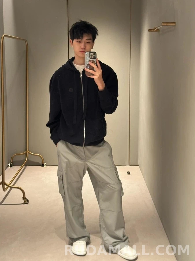 로에베 로에베 아나그램 자수 후드 집업 상세 이미지