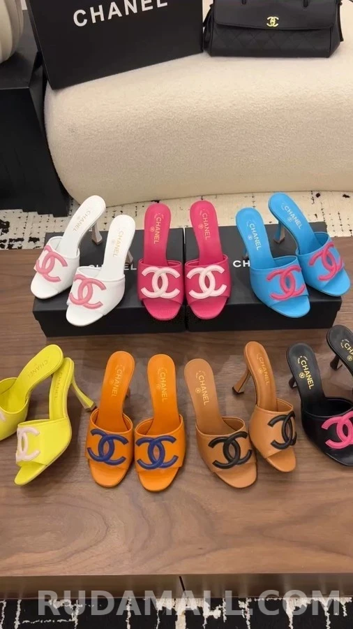 샤넬 샤넬 로고 뮬 상세 이미지
