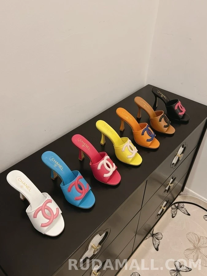 샤넬 샤넬 로고 뮬 상세 이미지