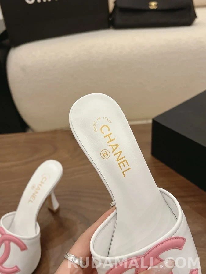 샤넬 샤넬 로고 뮬 상세 이미지