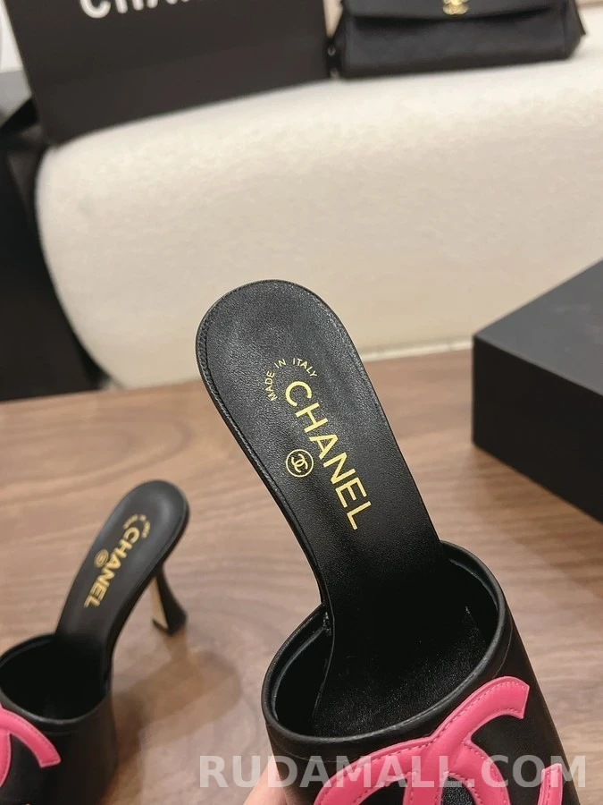 샤넬 샤넬 로고 뮬 상세 이미지