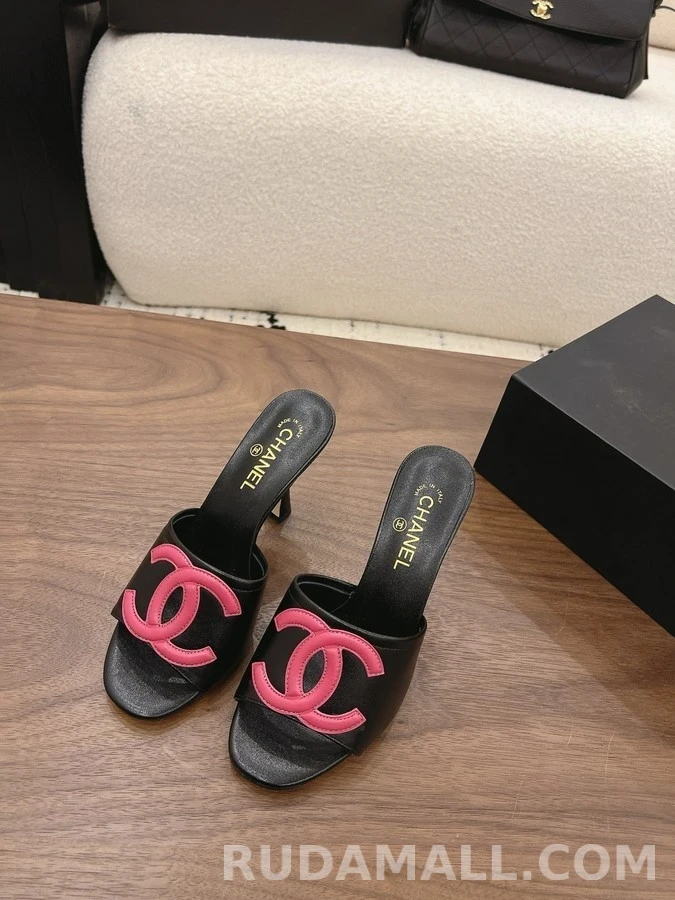 샤넬 샤넬 로고 뮬 상세 이미지