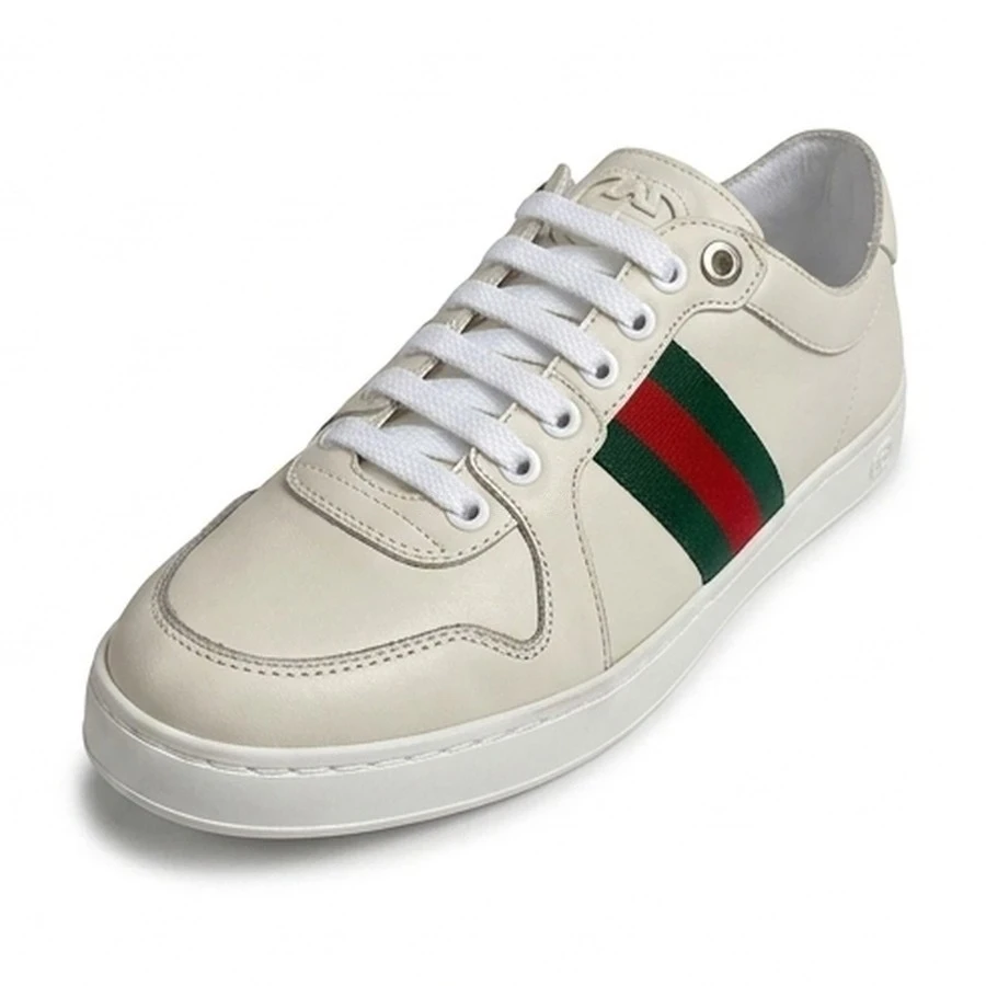 구찌 구찌 웹 스트라이프 로우탑 스니커즈 상세 이미지
