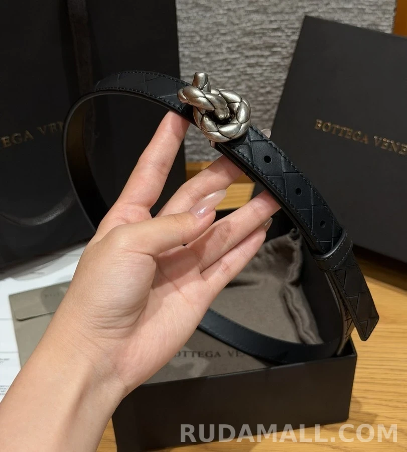 보테가베네타 보테가 베네타 인트레치아토 노트 벨트 상세 이미지