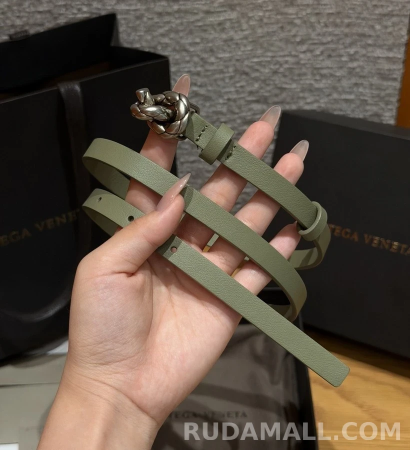보테가베네타 보테가 베네타 미니 노트 가죽 벨트 상세 이미지