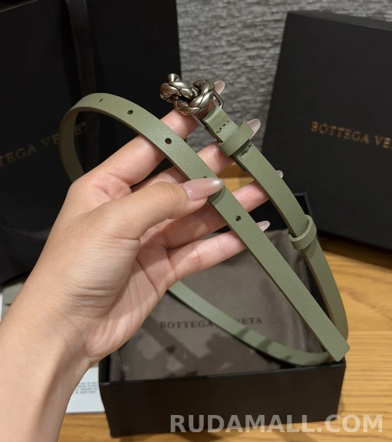 보테가베네타 보테가 베네타 미니 노트 가죽 벨트 상세 이미지