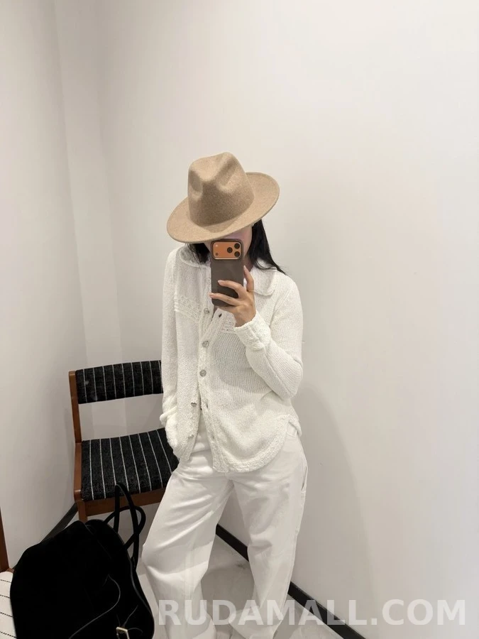 샤넬 샤넬 라운드 카라 니트 가디건 상세 이미지