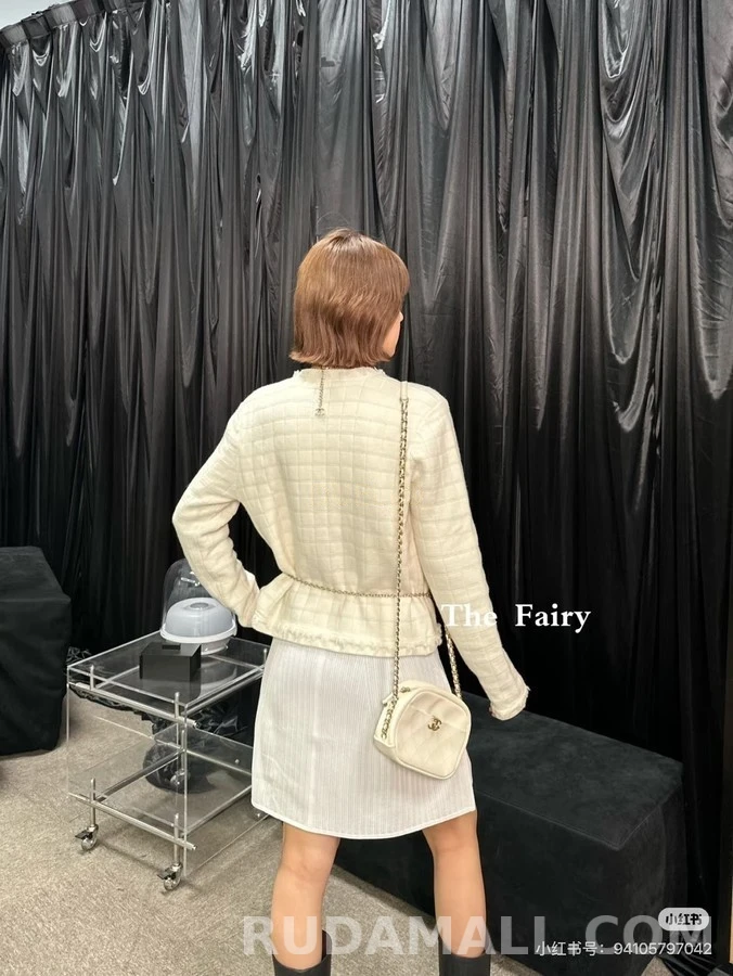 샤넬 샤넬 아이스 큐브 퀼팅 가디건 상세 이미지
