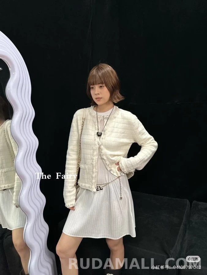 샤넬 샤넬 아이스 큐브 퀼팅 가디건 상세 이미지