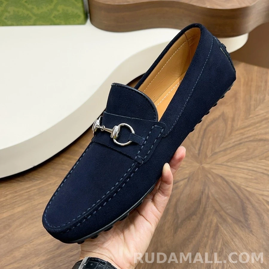 구찌 구찌 스웨이드 호스빗 로퍼 상세 이미지