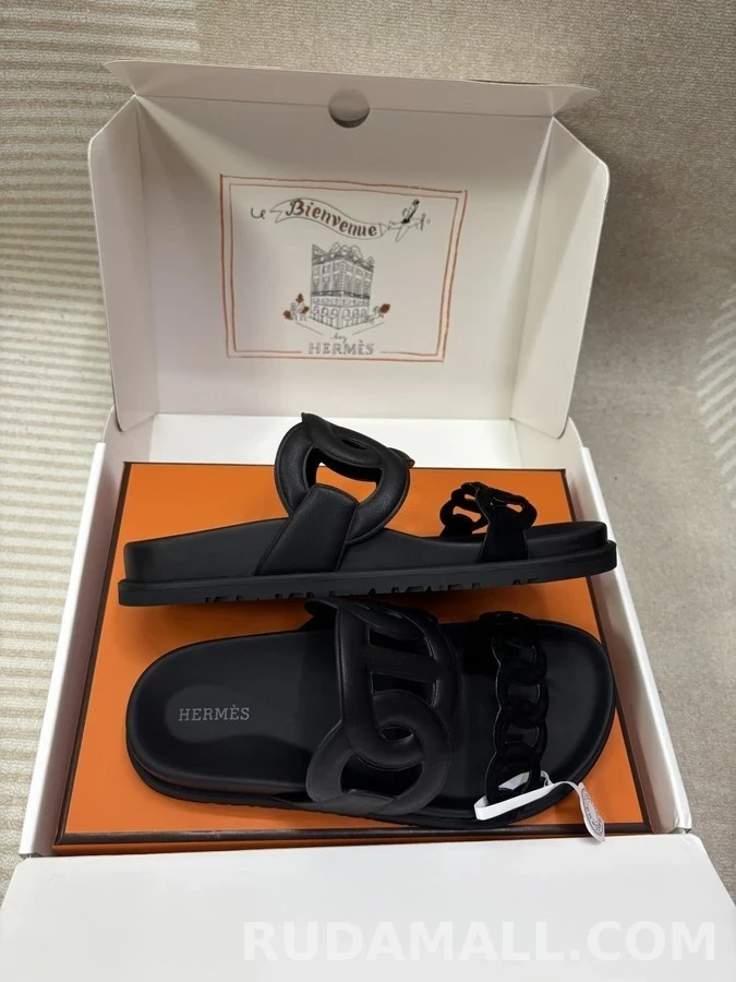 에르메스 에르메스 H 로고 체인 슬라이드 상세 이미지
