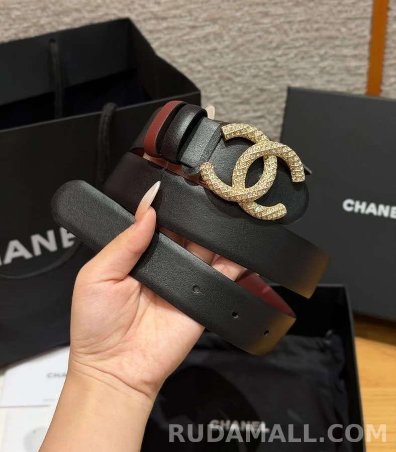 샤넬 샤넬 로고 리버시블 벨트 상세 이미지