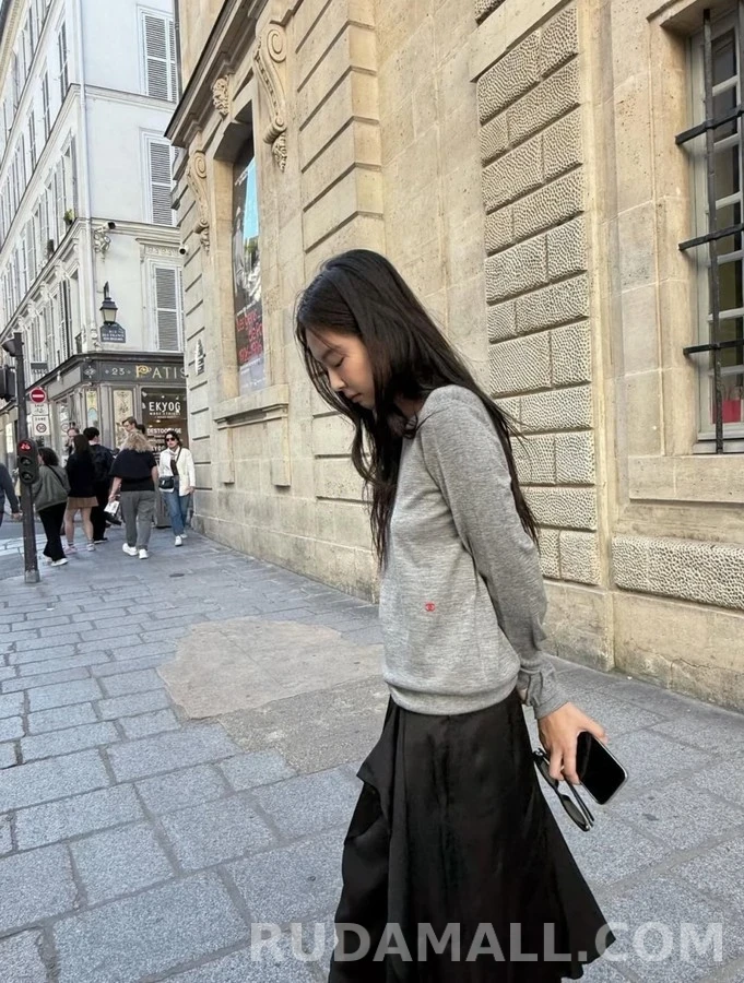 샤넬 샤넬 로고 니트 가디건 상세 이미지