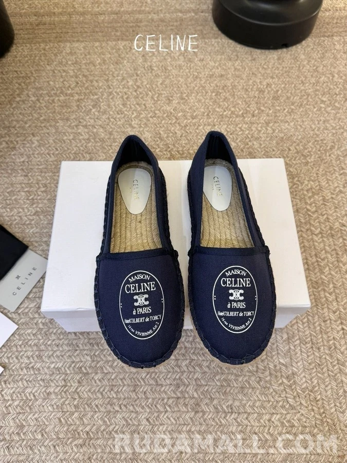 셀린느 셀린느 캔버스 로고 에스파드리유 상세 이미지