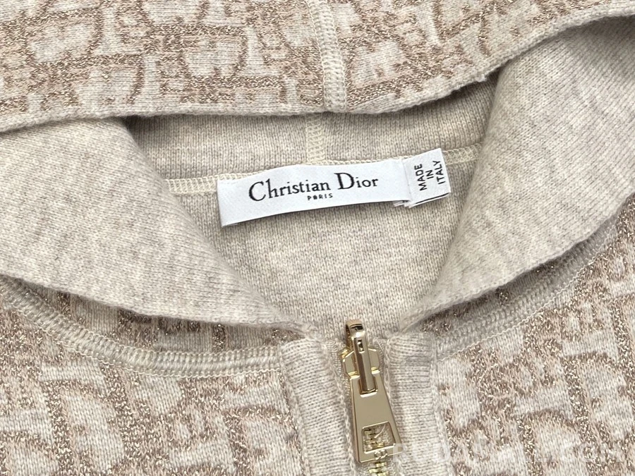 디올 디올 오블리크 자카드 후드 집업 상세 이미지