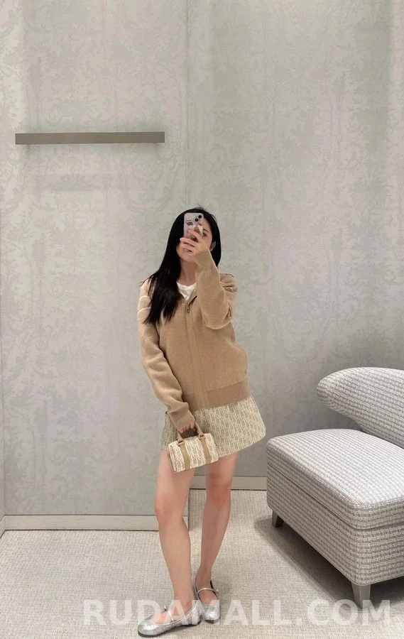 디올 디올 오블리크 자카드 후드 집업 상세 이미지