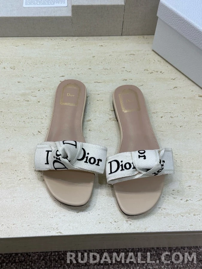 디올 디올 J'A 텍스타일 리본 플랫 샌들 상세 이미지
