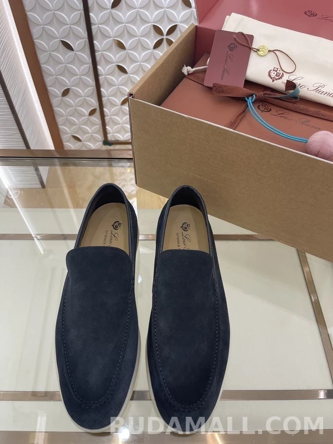로로피아나 로로피아나 스웨이드 크록 엠보 로퍼 상세 이미지