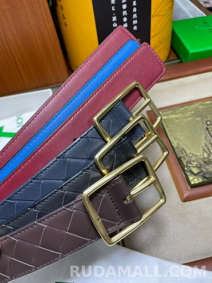 보테가베네타 보테가 베네타 인트레치아토 벨트 상세 이미지