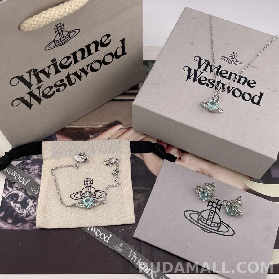 비비안 웨스트우드 비비안 웨스트우드 하트 오르브 목걸이 상세 이미지