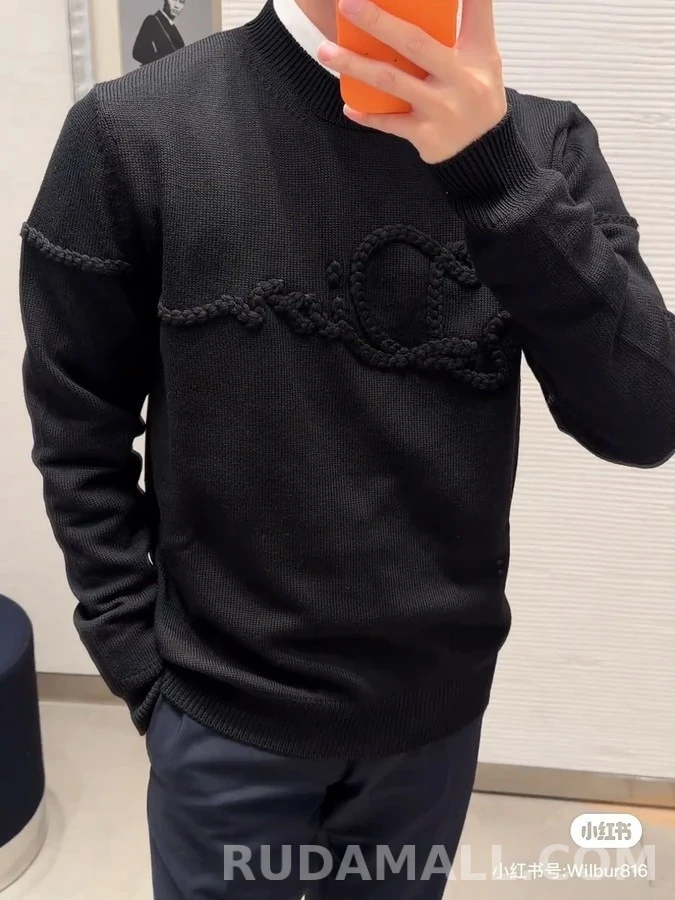 디올 디올 리본 니트 스웨터 상세 이미지