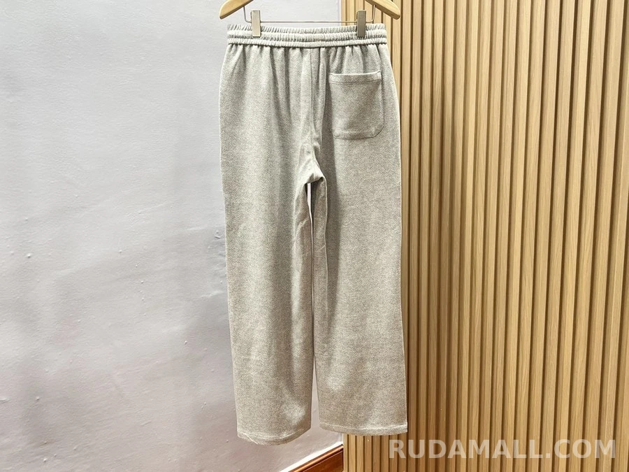 브루넬로 쿠치넬리 브루넬로 쿠치넬리 울 스트레이트핏 트레이닝 팬츠 상세 이미지