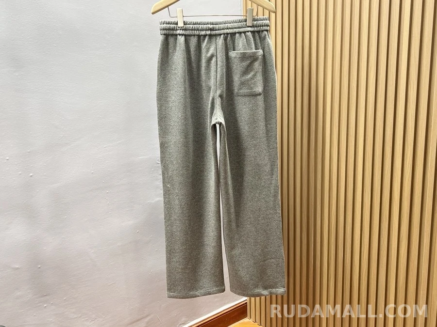 브루넬로 쿠치넬리 브루넬로 쿠치넬리 울 스트레이트핏 트레이닝 팬츠 상세 이미지