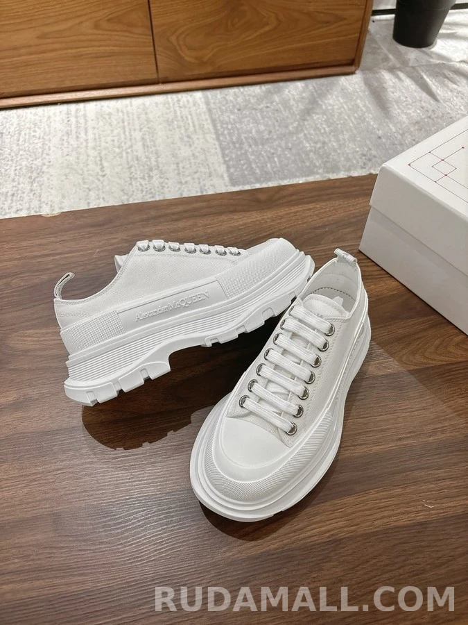 알렉산더 맥퀸 알렉산더 맥퀸 캔버스 플랫폼 스니커즈 상세 이미지