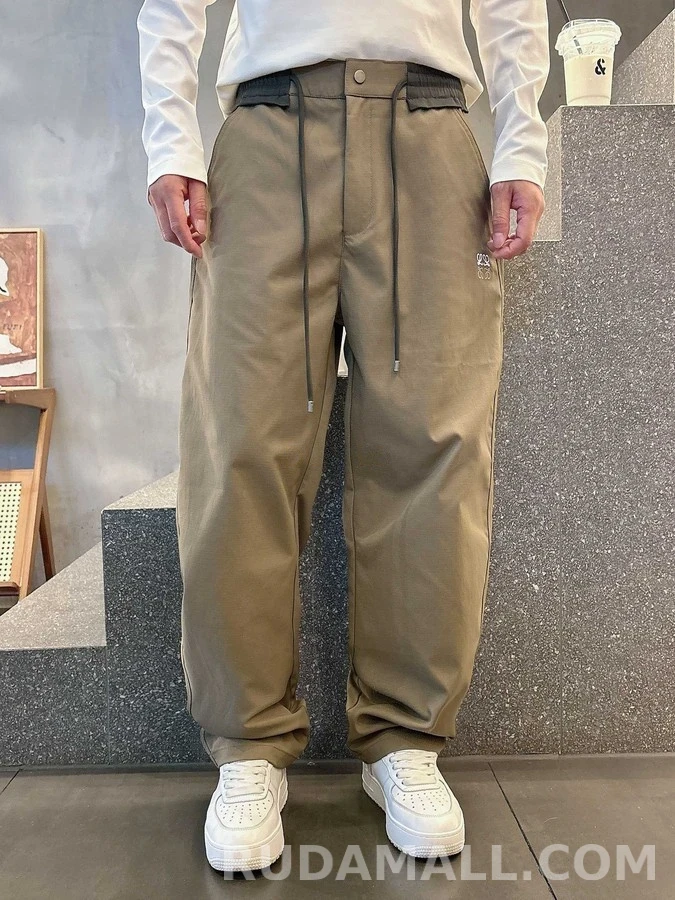 로에베 로에베 아나그램 자수 드로스트링 팬츠 상세 이미지
