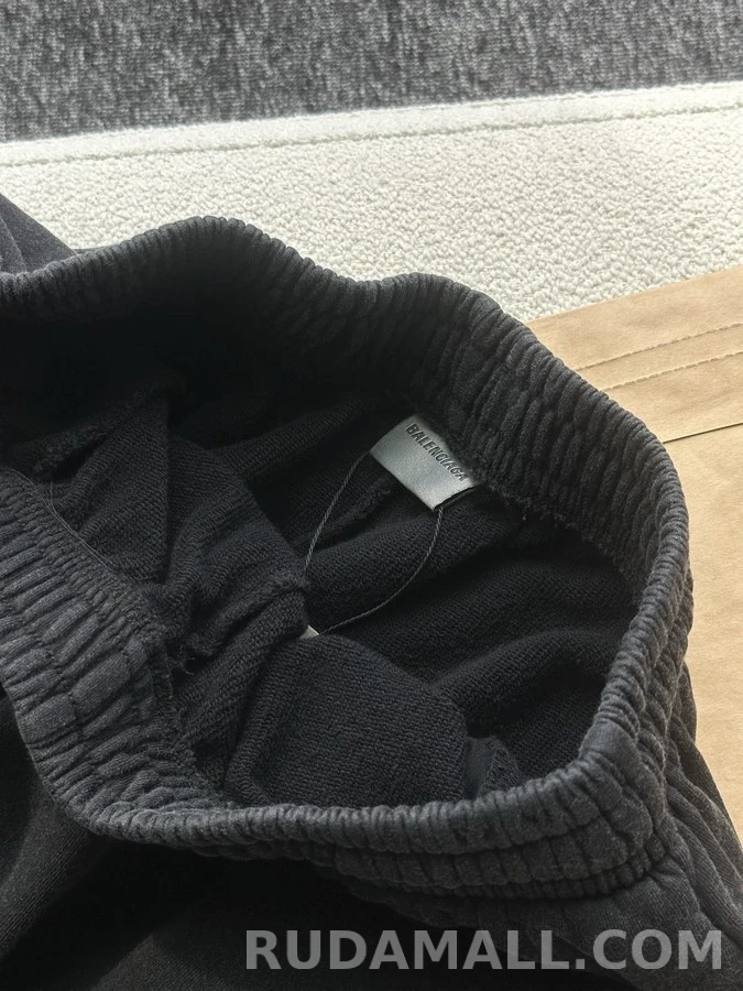 발렌시아가 발렌시아가 로고 워싱 와이드 트레이닝 팬츠 상세 이미지