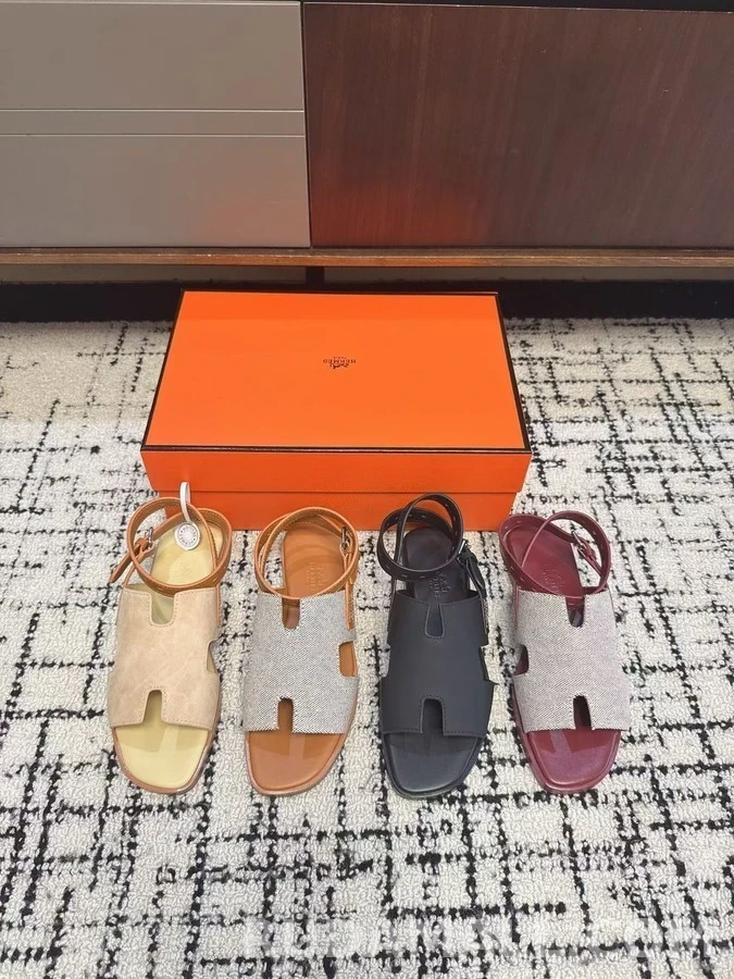 에르메스 에르메스 마야 H 스트랩 샌들 상세 이미지
