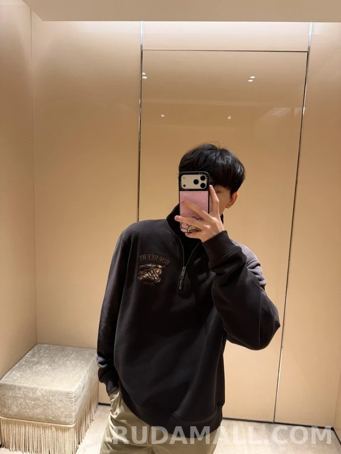 버버리 버버리 기사 엠블럼 팬츠 상세 이미지