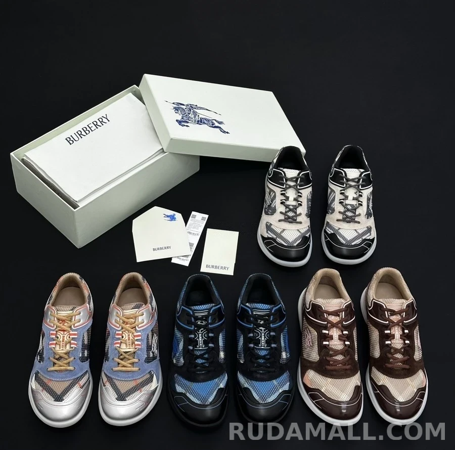 버버리 버버리 체크 매트릭스 스니커즈 상세 이미지
