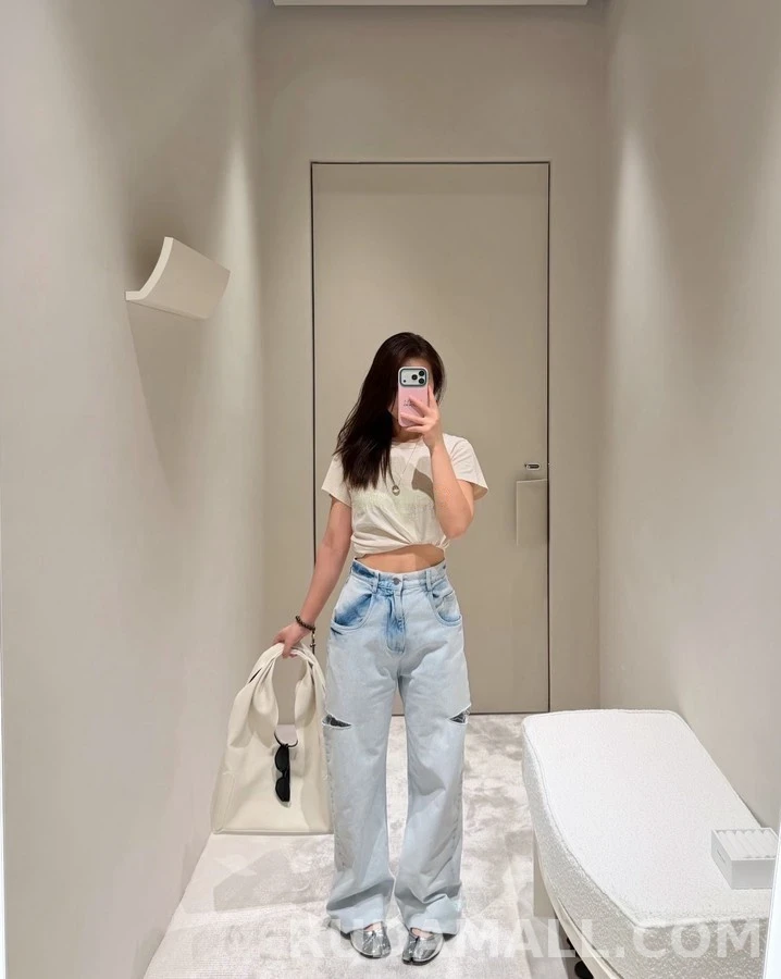 메종 마르지엘라 메종마르지엘라 칼컷 데미지 데님 팬츠 상세 이미지