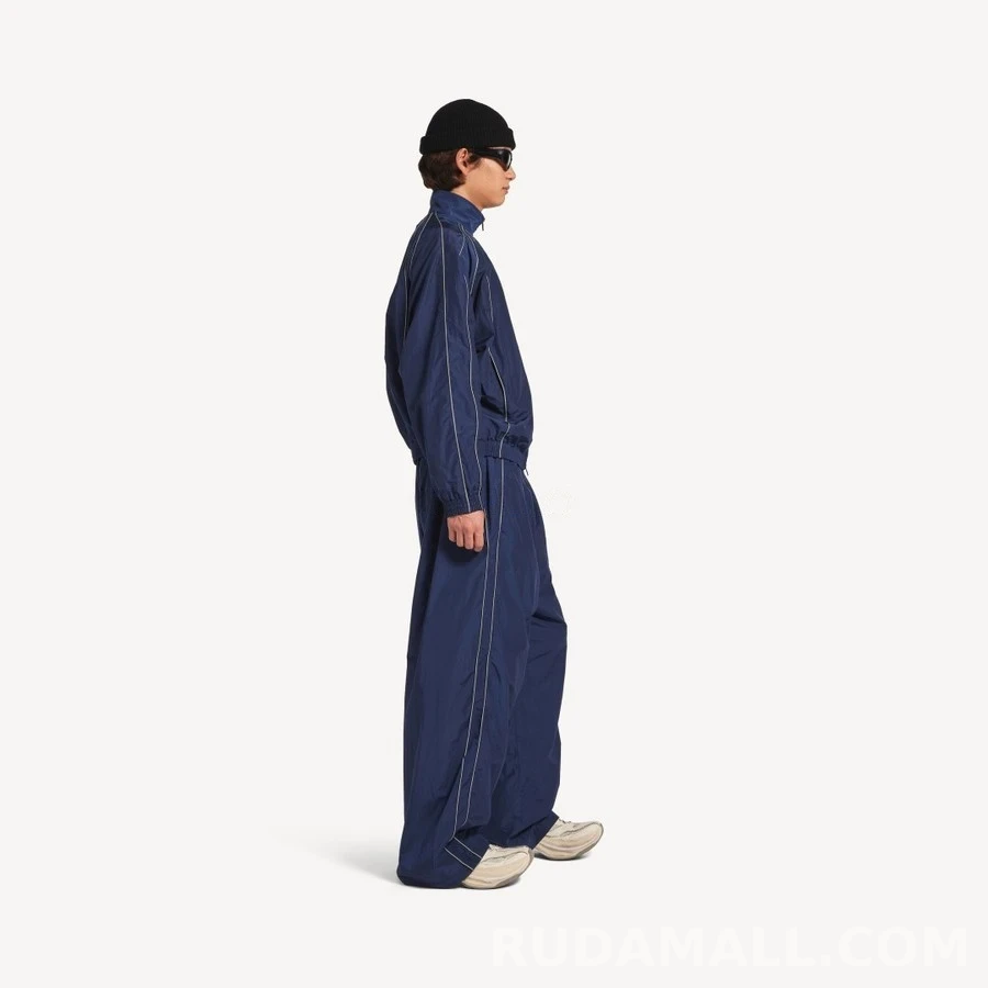 발렌시아가 발렌시아가 바디스 반사 파이핑 트레이닝 팬츠 상세 이미지