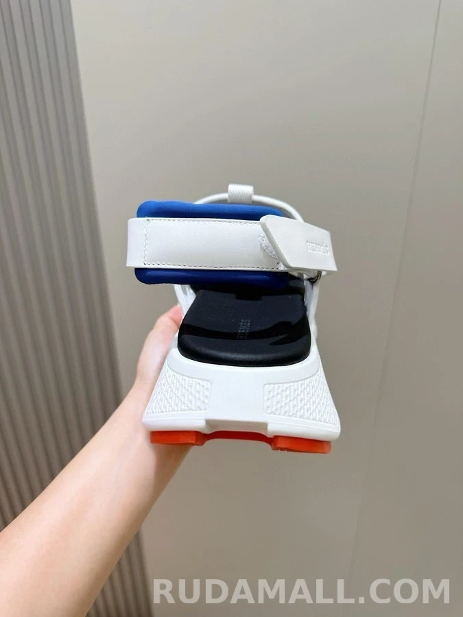 에르메스 에르메스 컬러 패턴 샌들 상세 이미지