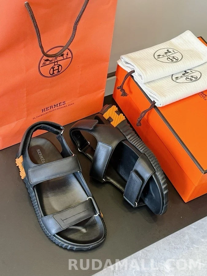 에르메스 에르메스 청키솔 레더 샌들 상세 이미지