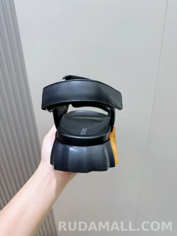 에르메스 에르메스 청키솔 레더 샌들 상세 이미지