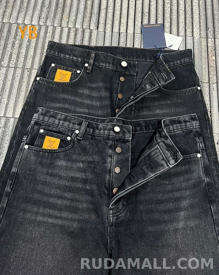 루이비통 루이비통 로고 데님 팬츠 상세 이미지