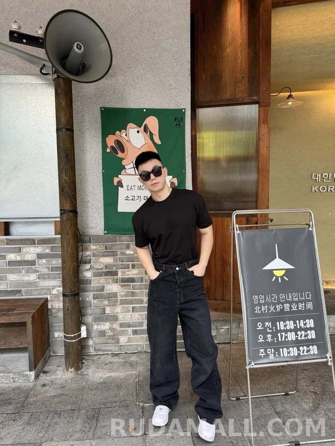 루이비통 루이비통 로고 데님 팬츠 상세 이미지