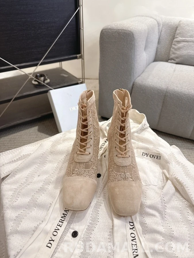디올 디올 J'A 자수 메쉬 부츠 상세 이미지