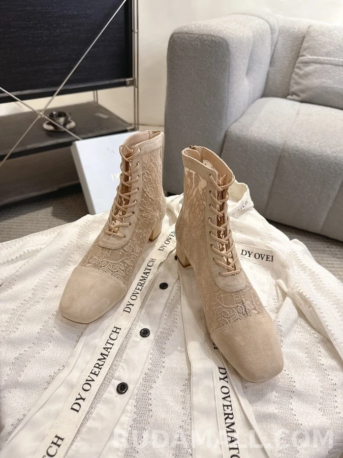 디올 디올 J'A 자수 메쉬 부츠 상세 이미지