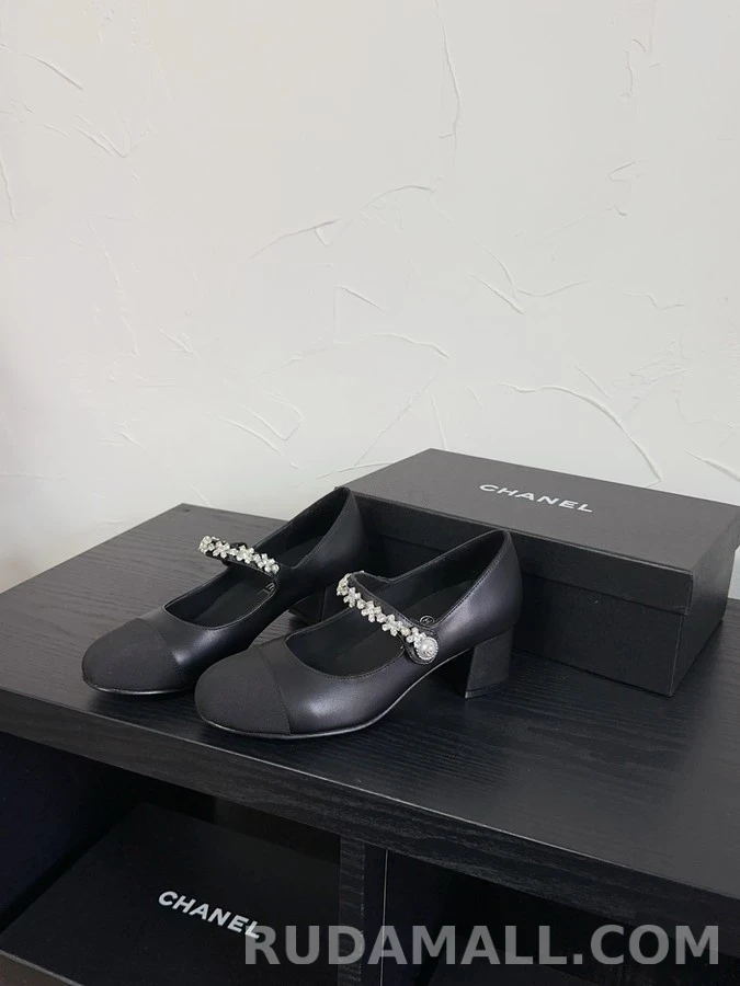 샤넬 샤넬 펄 장식 메리제인 슈즈 상세 이미지