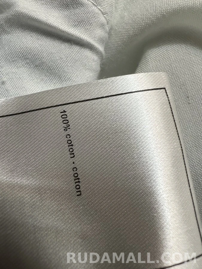 샤넬 샤넬 로고 자수 와이드 데님 팬츠 상세 이미지