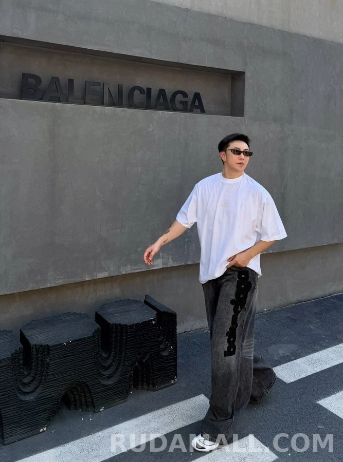 발렌시아가 발렌시아가 레터링 데님 팬츠 상세 이미지