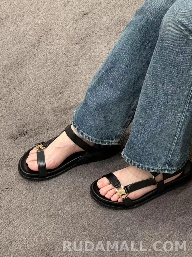 셀린느 셀린느 트리오페 버클 샌들 상세 이미지
